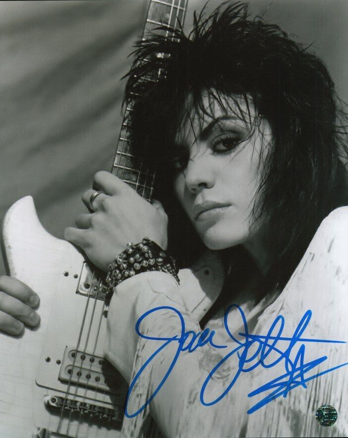 JOAN JETT Autographed Original 8x10 Photo Poster painting LOA TTM