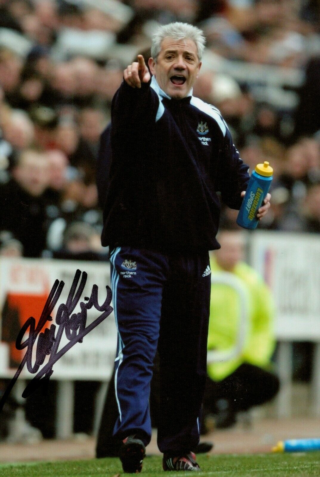 Kevin Keegan Signed 6x4 Photo Poster painting Newcastle United Manager Genuine Autograph + COA