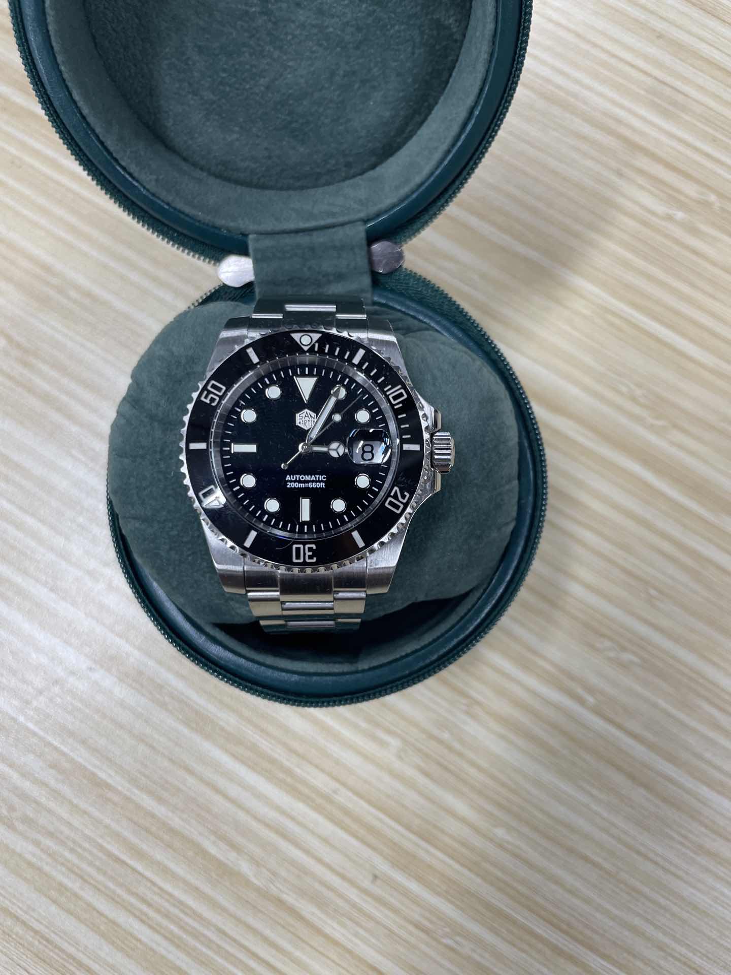 ★Pre-Owned★San Martin Sub Diver Watch SN0017E San Martin Watch san martin watchSan Martin Watch