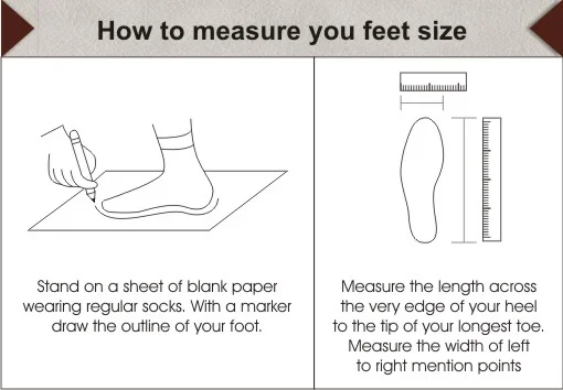 “foot measure�???????