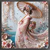 Kimono Girl-11CT Stamped Cross Stitch 50*50cm tapestrymarket