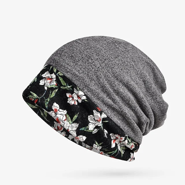 Women's Basic Floppy Hat Dailywear Floral Comfortable Winter Hat