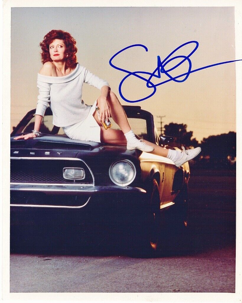 Susan Sarandon Signed - Autographed Bull Durham 8x10 inch Photo Poster painting with Certificate