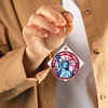 6Pcs Statue De La Libert&eacute; Aux &Eacute;tats-Unis-Diy Porte-Cl&eacute;s