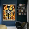Halloween Skeleton-11CT Stamped Cross Stitch 50*65cm/19.69*25.59in(Big Size)