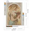 uk.everydayedeals (Limited Stock)Diamond Painting - Full Round - Mucha Girl