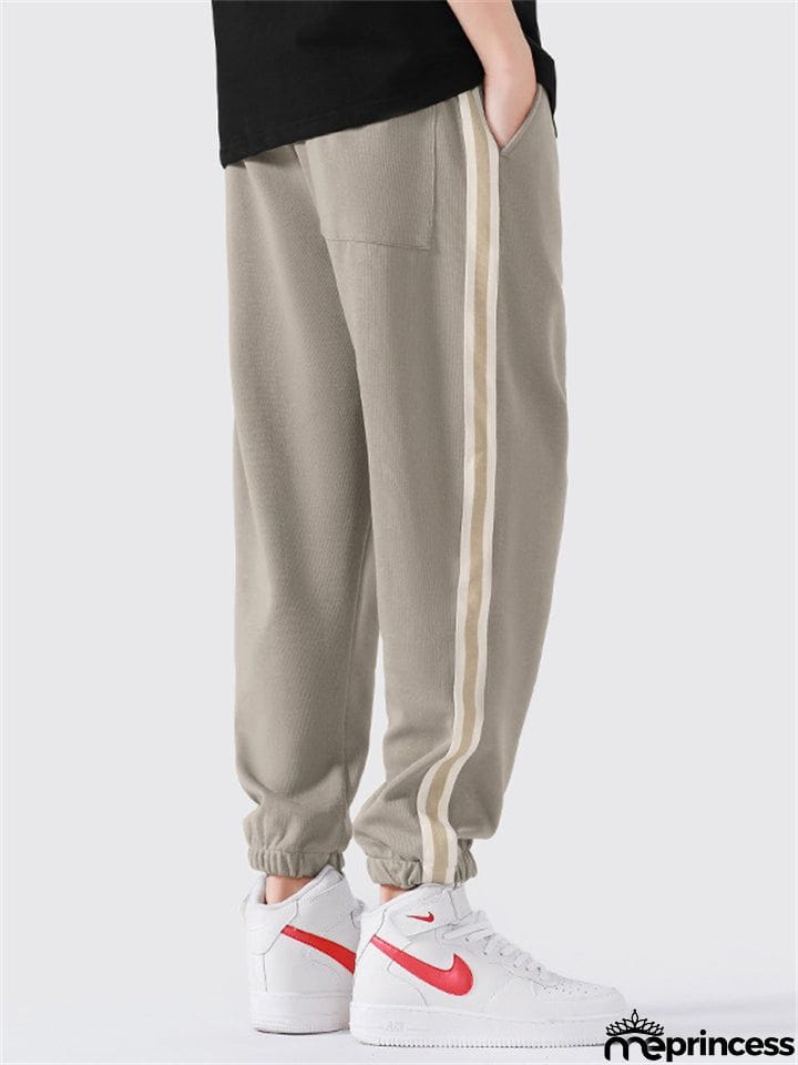 Young Men's Classic Drawstring Running Sweatpants