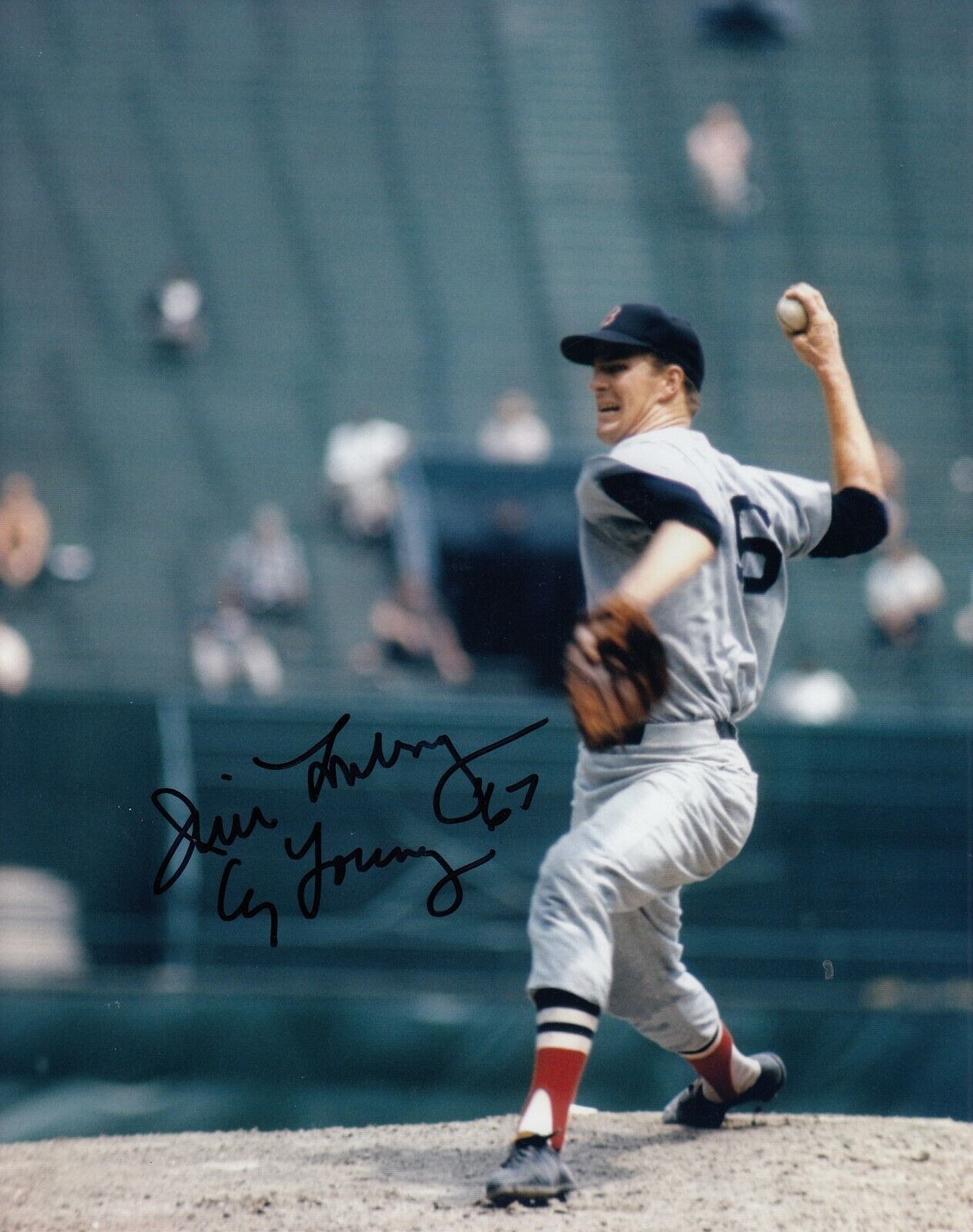 Jim Lonborg #1 8x10 Signed w/ COA Boston Red Soxs 033119