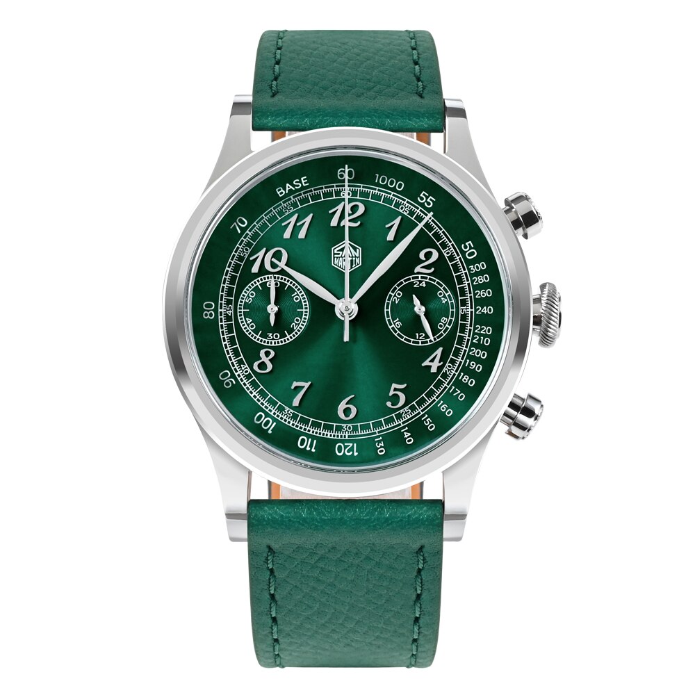 San Martin Men's 38mm Quartz Chronograph Watch SN0101 San Martin Watch san martin watchSan Martin Watch