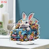Diamond Painting Easter Egg Car Rabbit Table Top Ornament Kits
