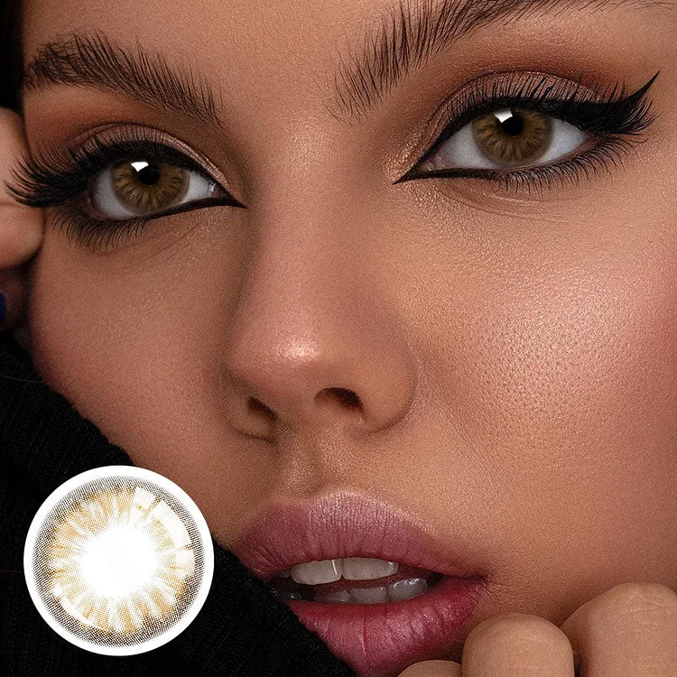 Kanami Brown Colored Contact Lenses
