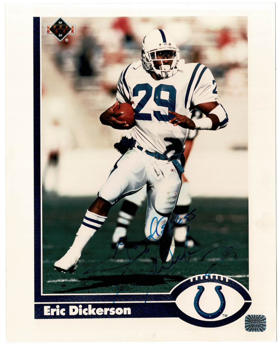 Eric Dickerson signed autographed 8x10 Photo Poster painting! RARE! AMCo Authenticated! 8716