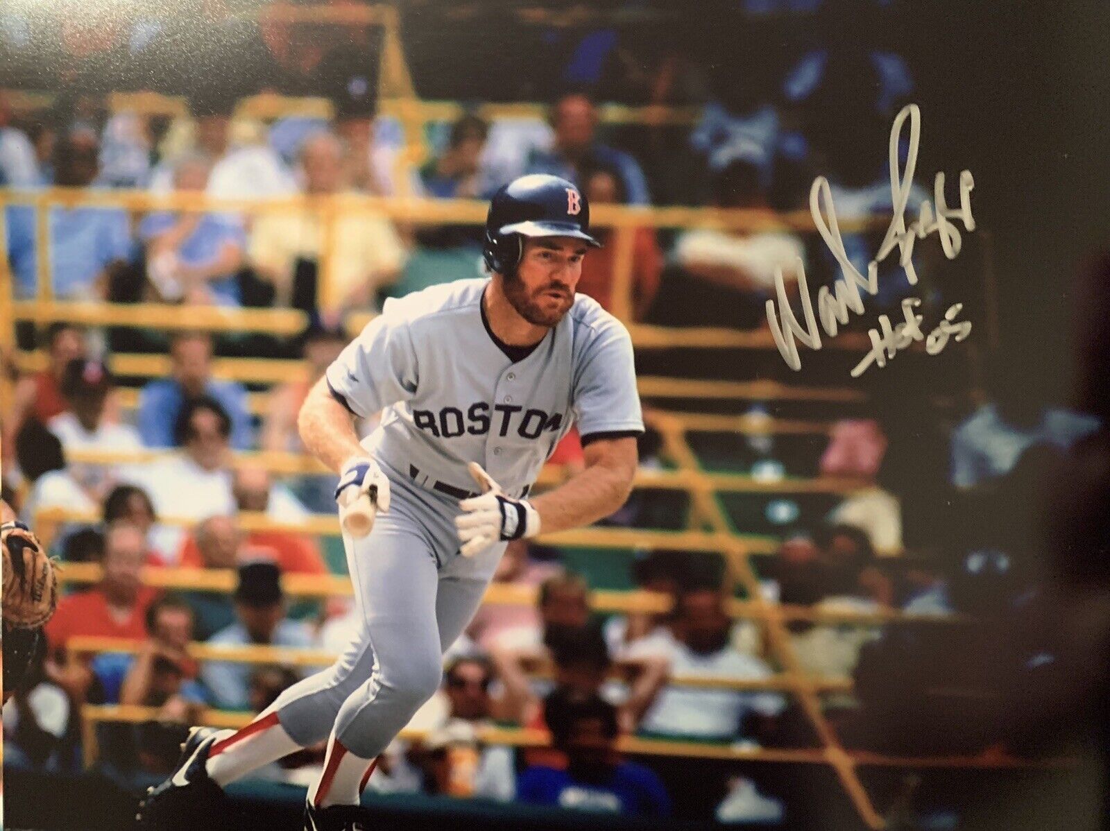 Wade Boggs Signed 11x14 Photo Poster painting Pic Auto Redsox