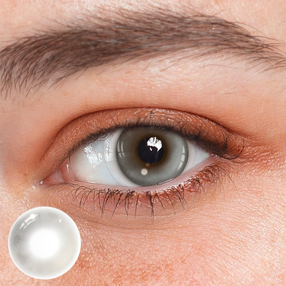 Yara Flowing Gray Coloured Contact Lenses