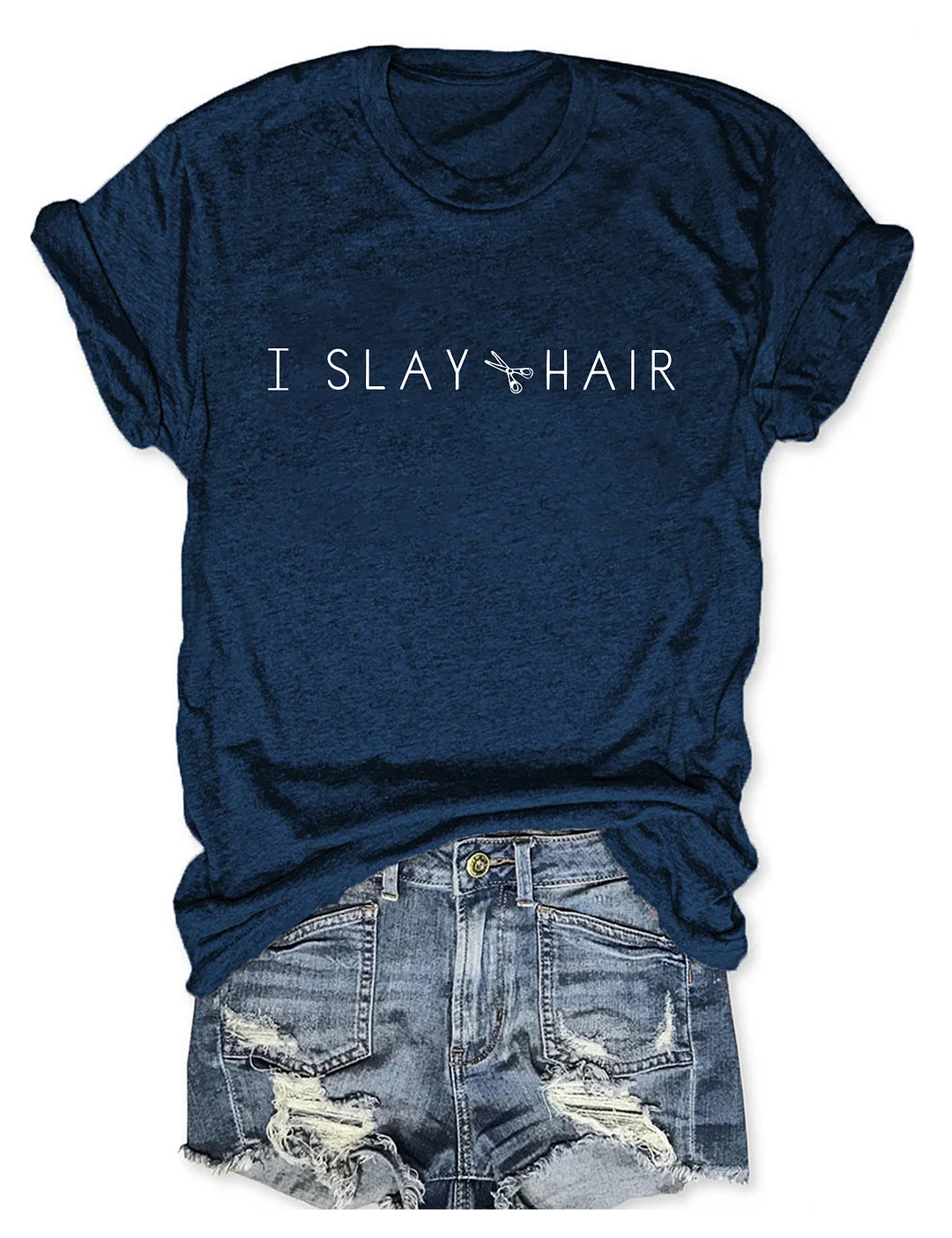 I Slay Hair Hairdresser T-shirt