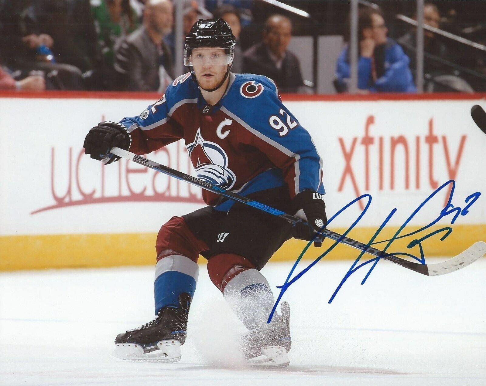 Gabriel Landeskog Autographed Signed 8x10 Photo Poster painting ( Avalanche ) REPRINT