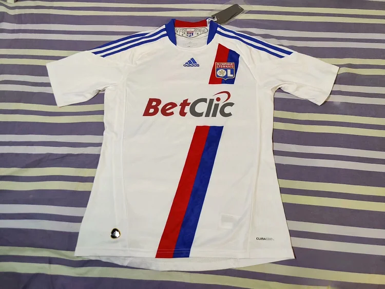 2010/11 Lyon 60th Anniversary Home Jersey
