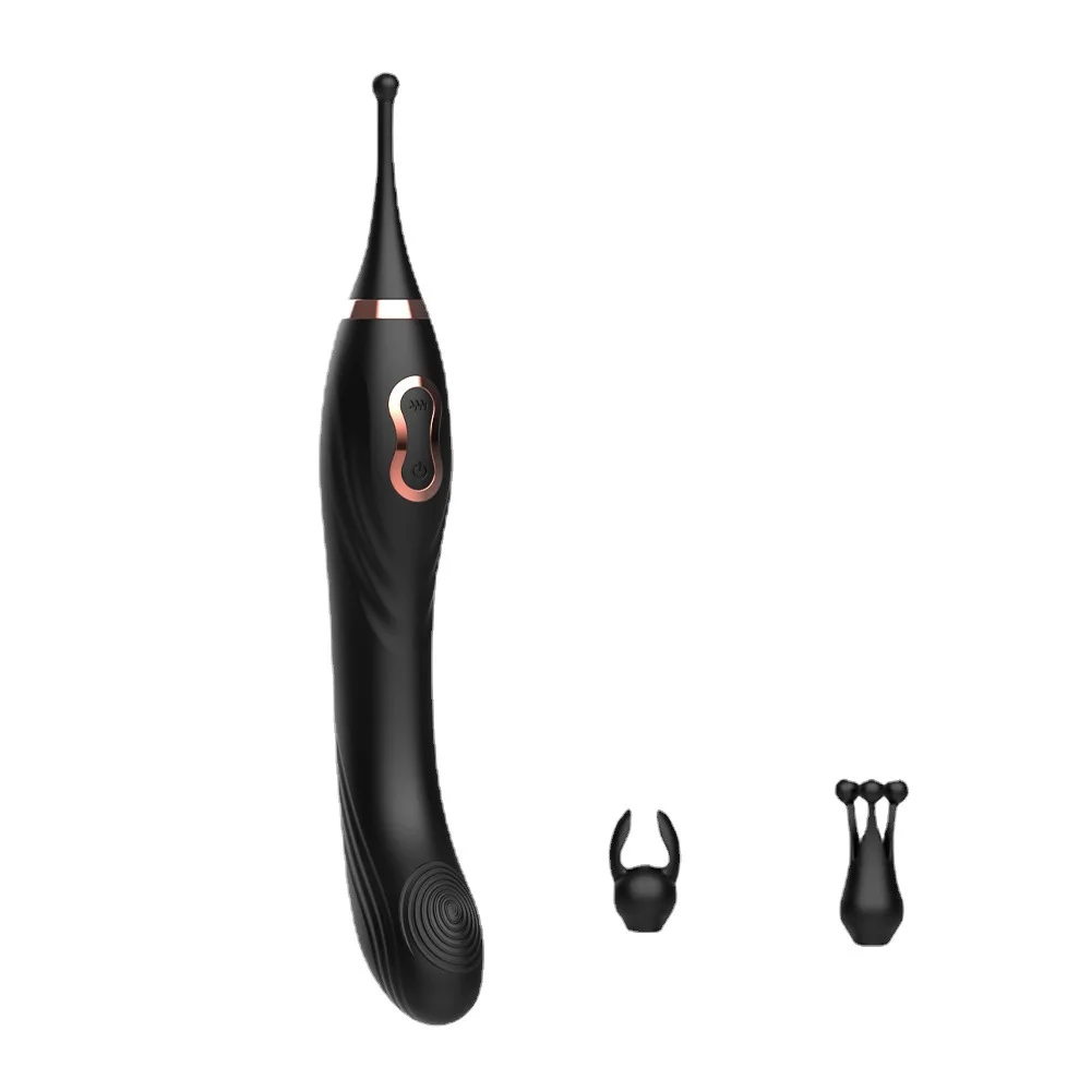 Double Head Clitoris Stimulator Vibrating Rod Rosetoy Official