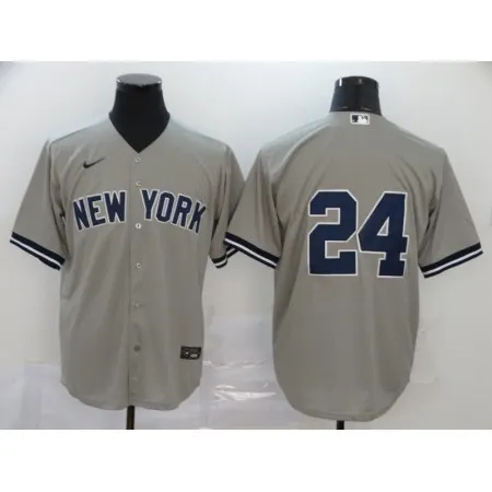 Men's New York Yankees #24 Gary Sanchez Grey Cool Base Stitched MLB Jersey