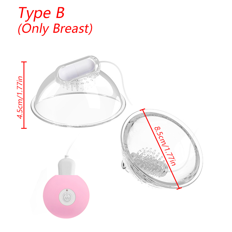 Breast And Chest Massager, Female, Yin Absorbing, Second Tidal Wave Vibrating, Masturbator, Nipple Stimulator, Adult Sex Toy