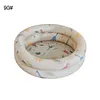 Inflatable Swimming Pool Baby  Outdoor Paddling Pool (Beige 90cm diameter)