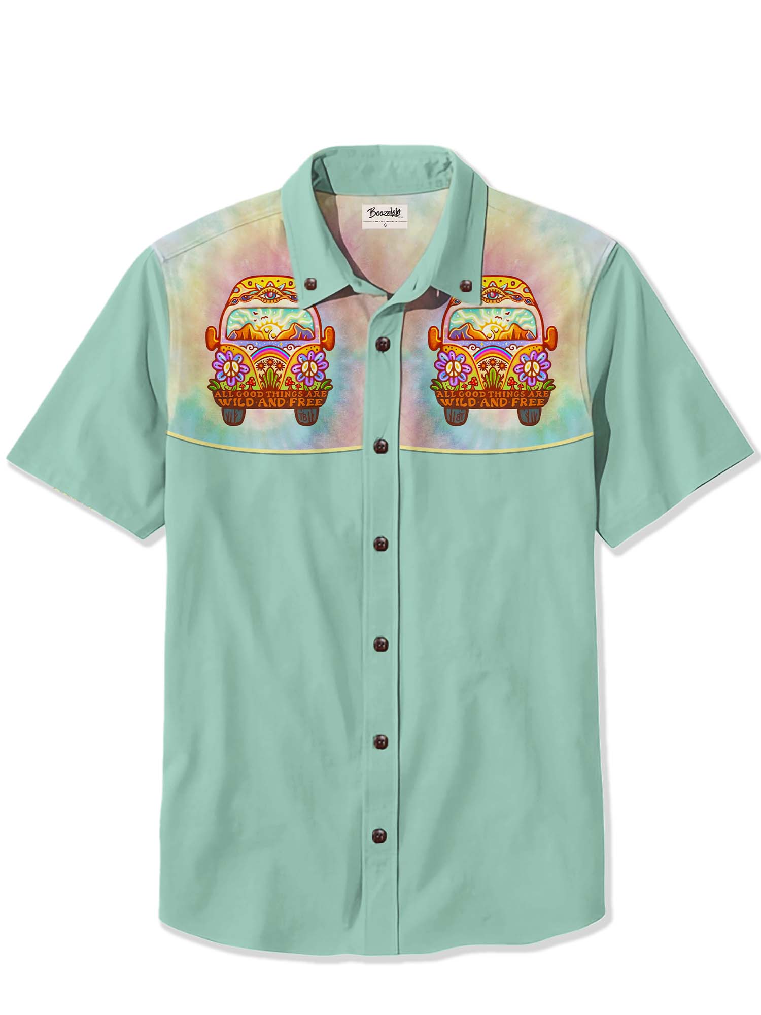 Hippie Car - 100% Cotton Shirt