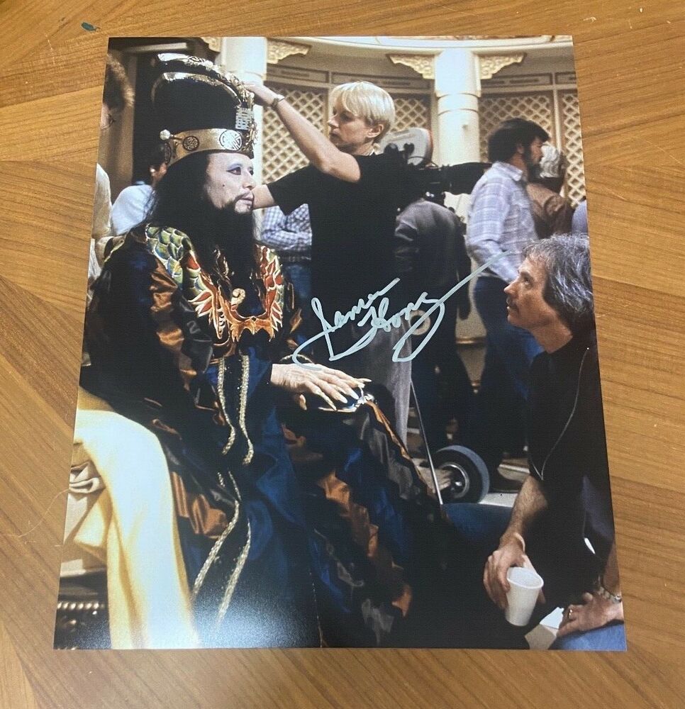 * JAMES HONG * signed 11x14 Photo Poster painting * BIG TROUBLE IN LITTLE CHINA * LO PAN * 12