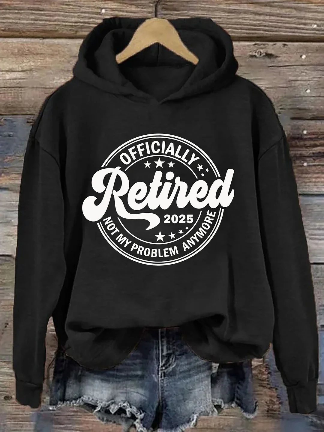 Officially Retired Hoodie