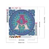 （Multi-Style)Mandala Alphabetr A-Full Round Diamond Painting 30*30CM