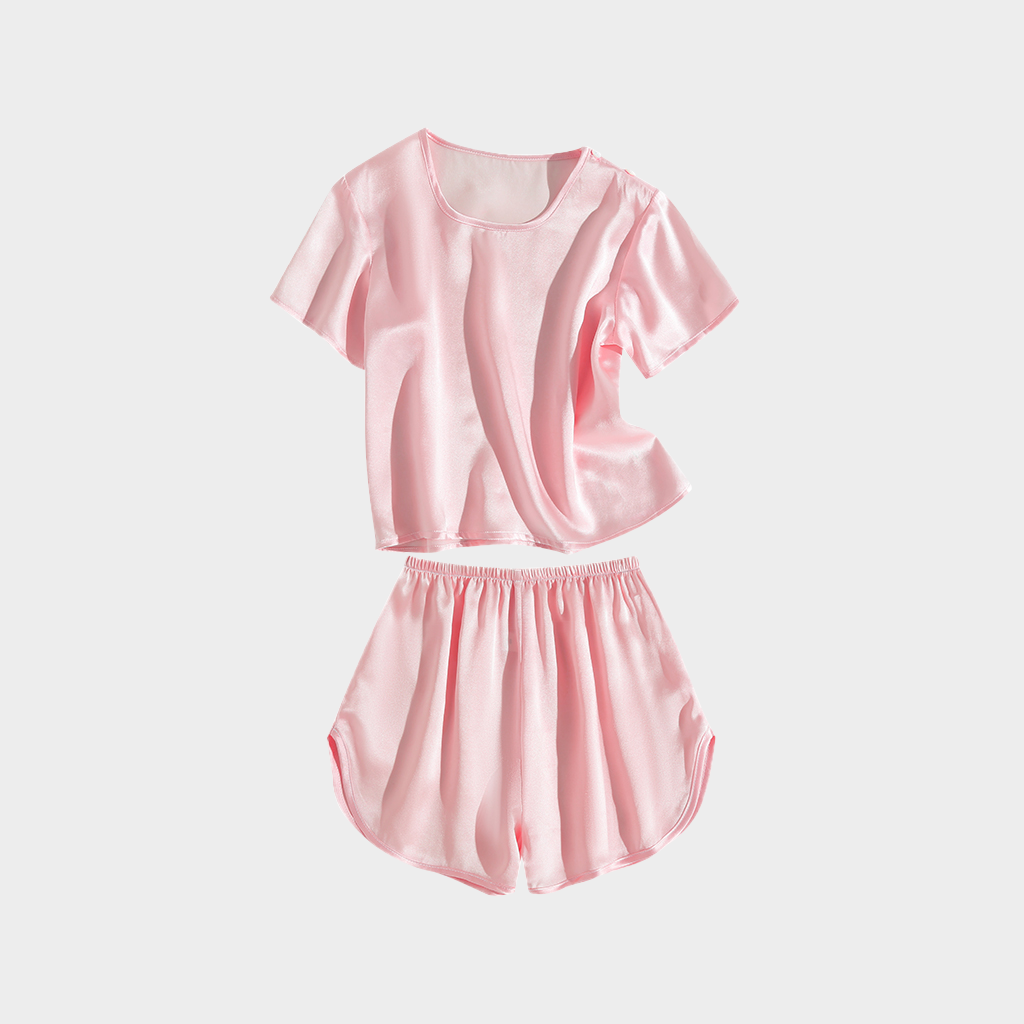 Baby & Toddler Silk T-Shirt and Shorts Set for Daily REAL SILK LIFE