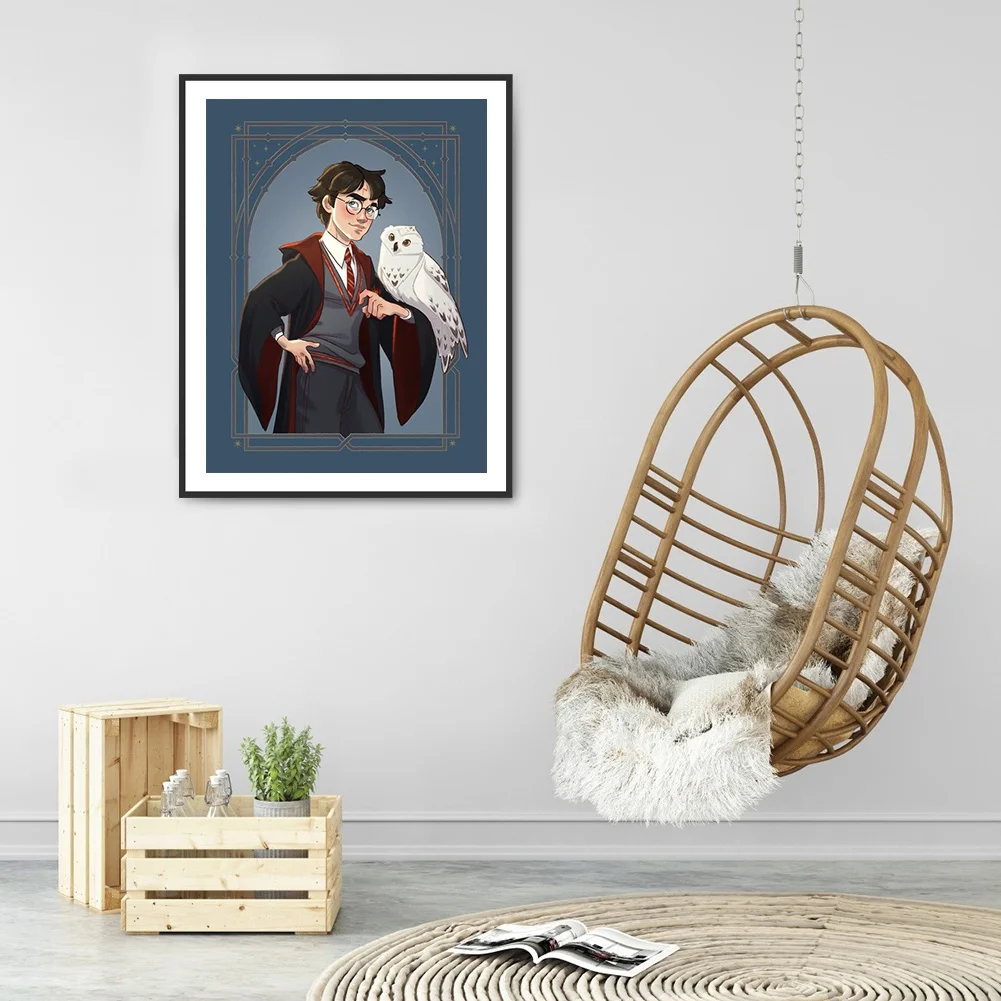 5D DIY Diamond Painting Harry Potter Full Round Drill Wall Decor (B4330)