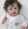 [Holiday Gift Sale] 20" Realistic Alinda Truly Reborn Baby doll Girl, Birthday Nurturing Play with "Heartbeat" and Sound - RBBI-Myrebornbabydoll&reg; Myrebornbabydoll&reg;