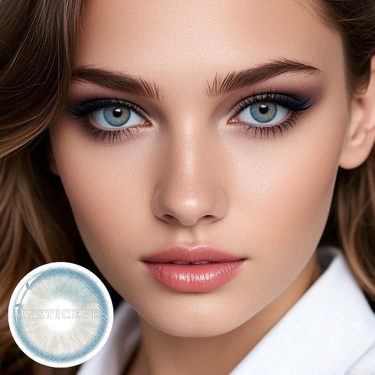 【NEW】Y2K Dream Blue Dream Colored Contact Lenses