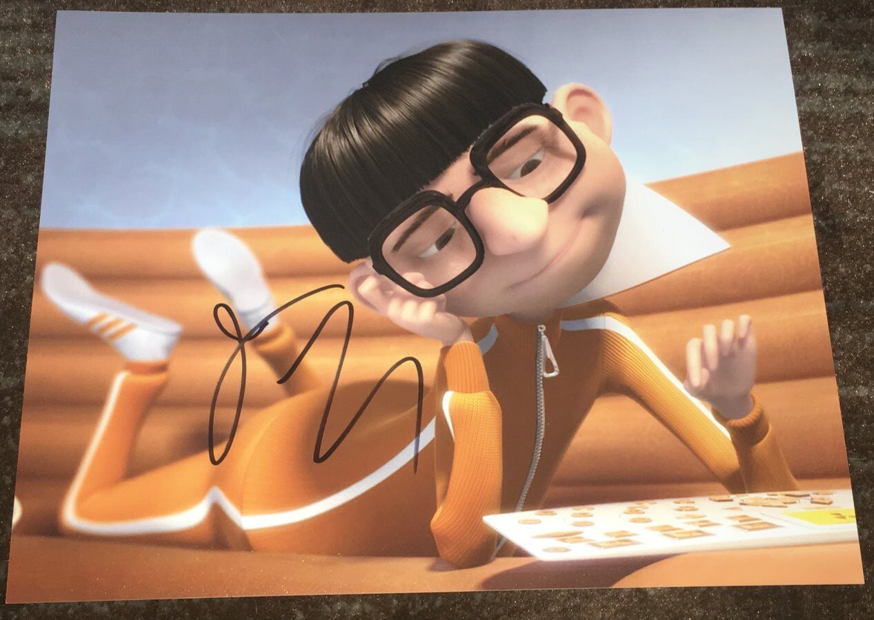 JASON SEGEL SIGNED AUTOGRAPH DESPICABLE ME VECTOR 8x10 Photo Poster painting w/PROOF