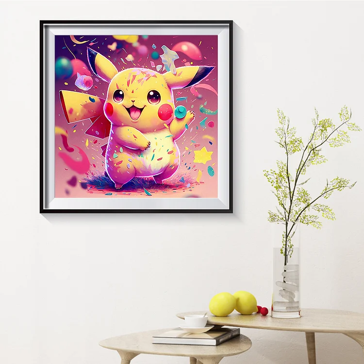 Pokémon Pikachu 30*30cm full round drill diamond painting – Jules' Diamond  Art