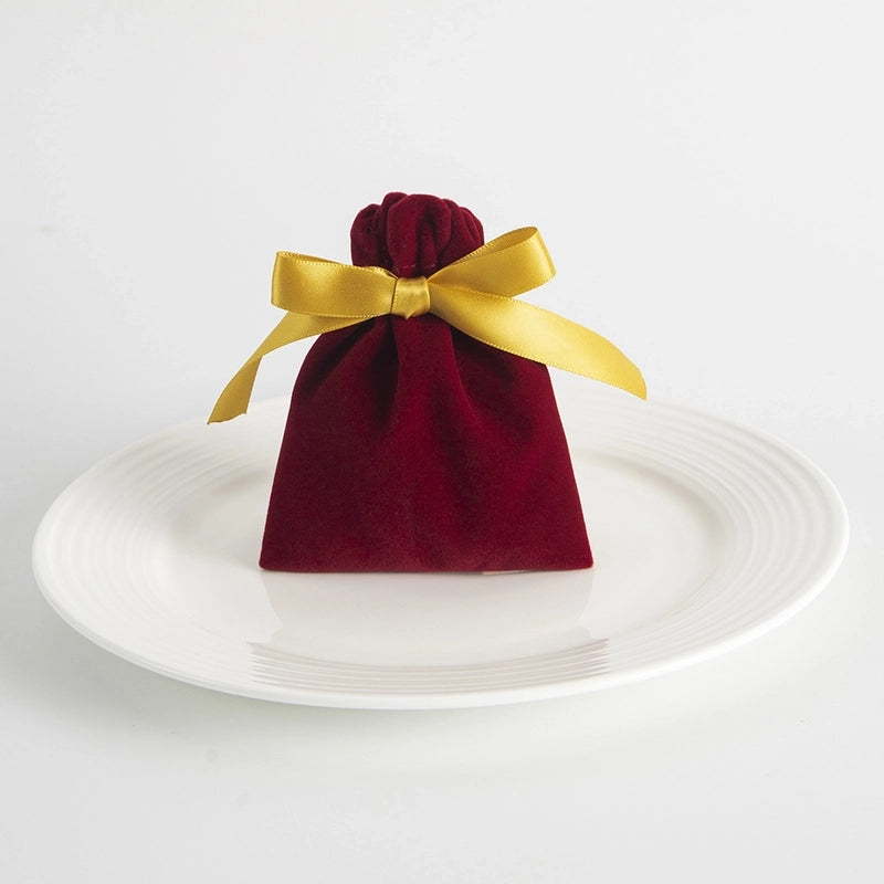 1 Piece Cloth Modern Style Daily Solid Color Jewelry Packaging Bags