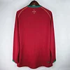 2006 Retro Long Sleeve Portugal Home Football Shirt 1:1 Thai Quality