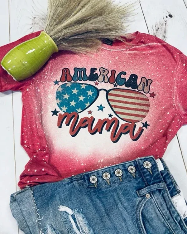 American Mama Bleached Shirt
