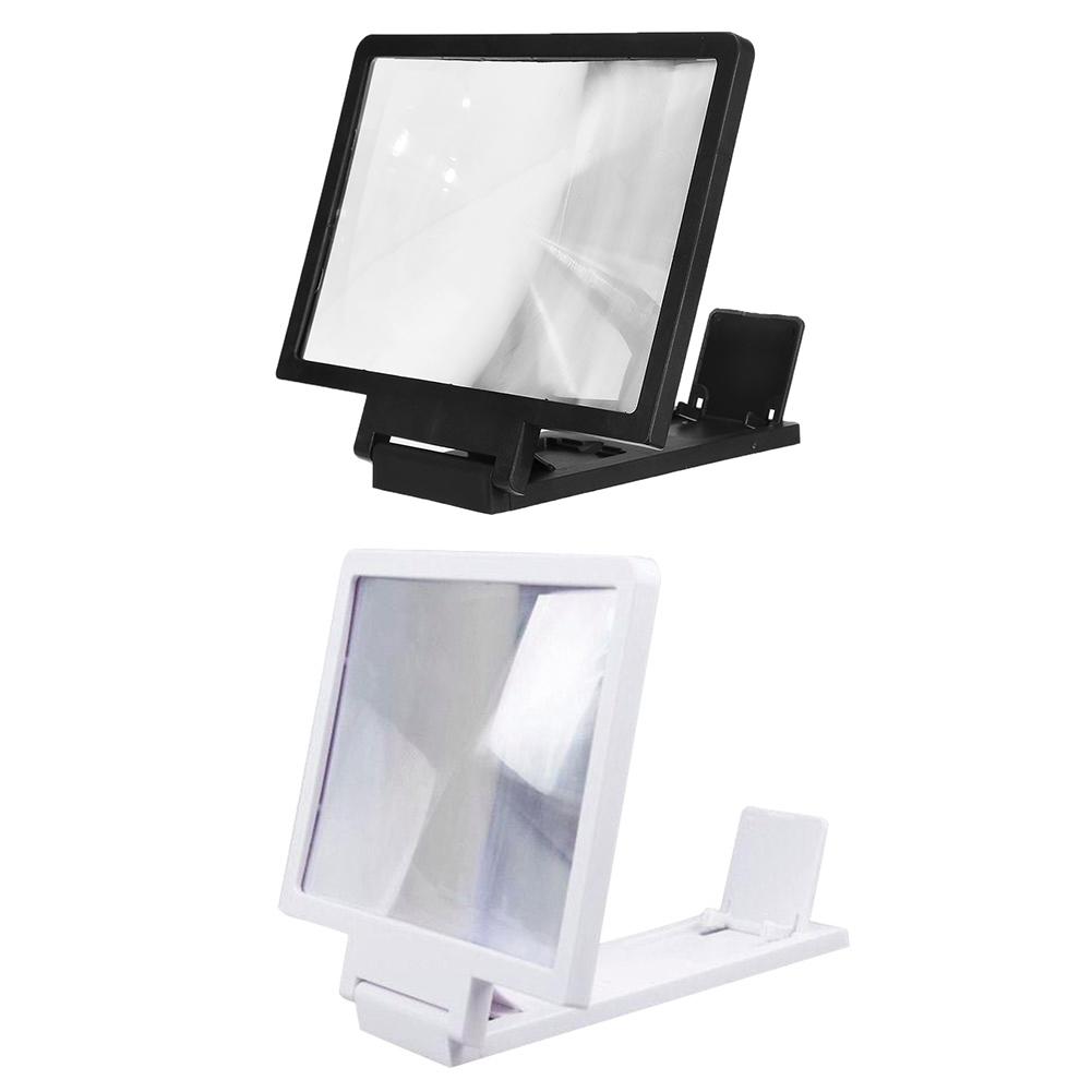 

3D Mobile Phone Screen Magnifier HD Foldable 5.5 inch Bracket Amplifier, White, 501 Original