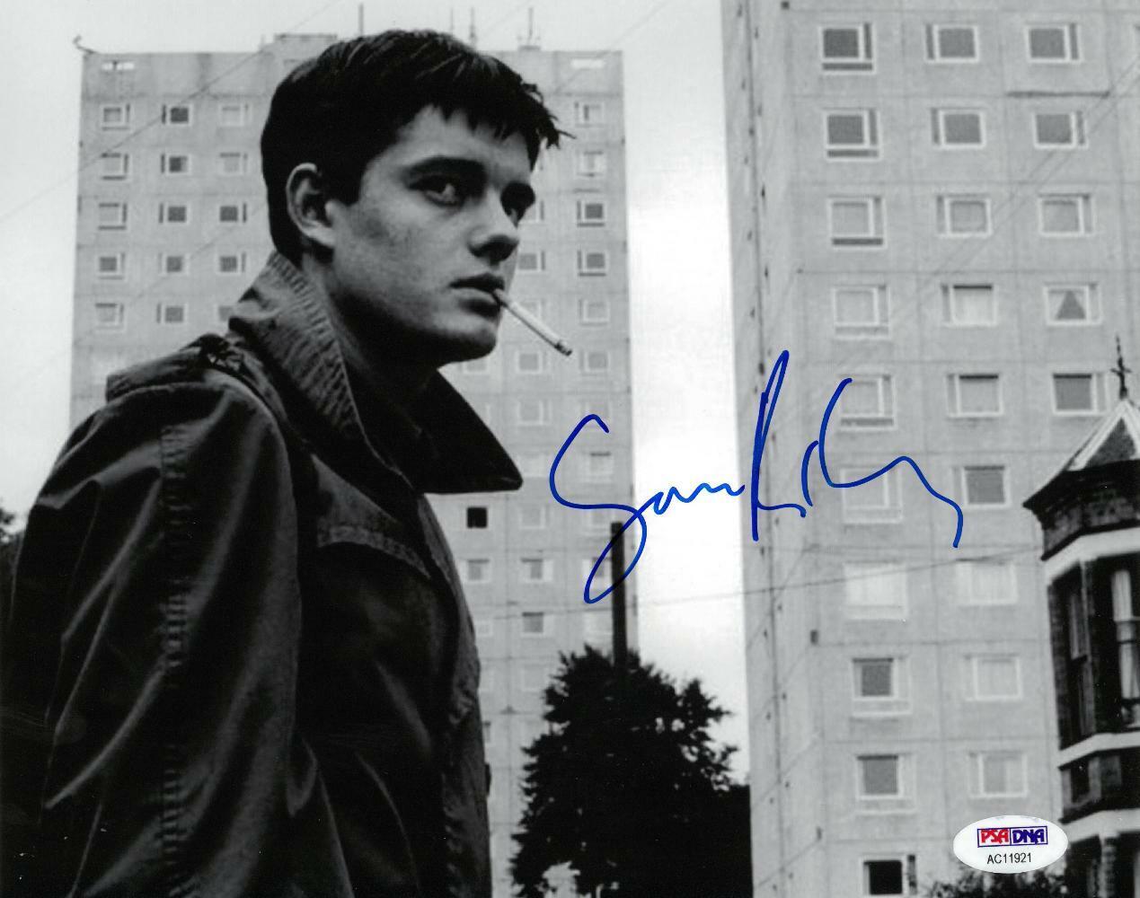 Sam Riley Signed Control Authentic Autographed 8x10 B/W Photo Poster painting PSA/DNA #AC11921