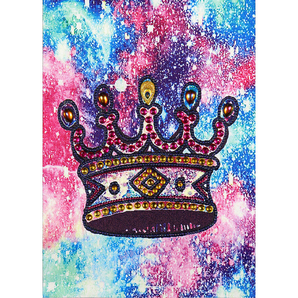 

bstract Crown - Special Shaped Diamond Painting - 30*40CM, 501 Original