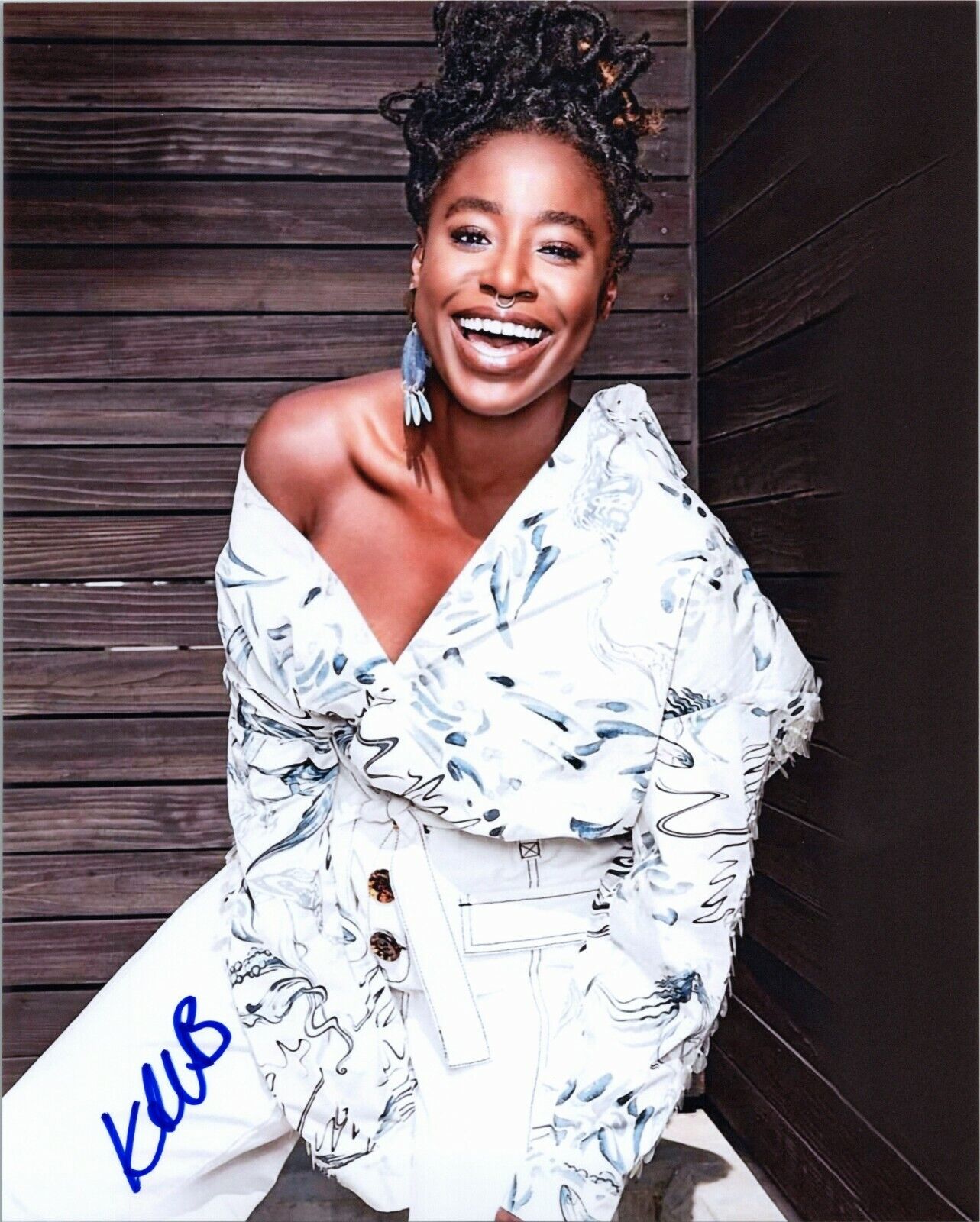 ~~ KIRBY HOWELL-BAPTISTE Authentic Hand-Signed THE GOOD PLACE