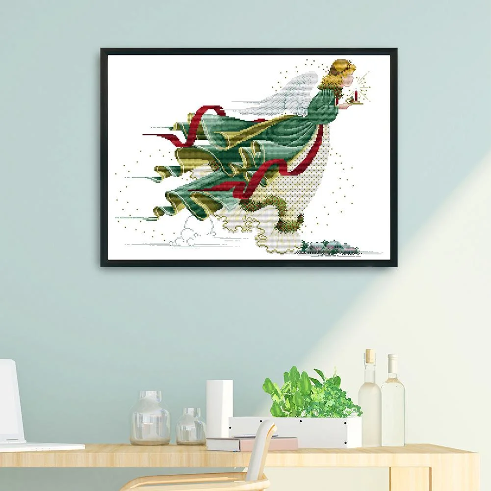 14ct Stamped Cross Stitch - Angels(52*38cm)