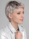 Short Llight Champagne Rooted Pixie Cut Wigs