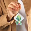 6pcs Dinosaurs DIY Diamond Painting Double Sided Keychains