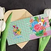 12pcs DIY Partial Drills Diamond Painting Greeting Cards Thanks Postcards