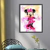 Watercolor Disney Minnie Mouse - 11CT Stamped Cross Stitch 40*50cm/15.75*19.69in