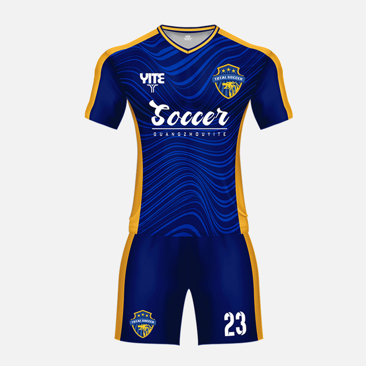 YITE | YTZQ224-Blue  And White  Soccer Uniforms