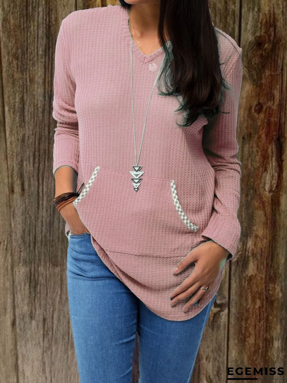 Grey Casual Solid plus size Outerwear | EGEMISS