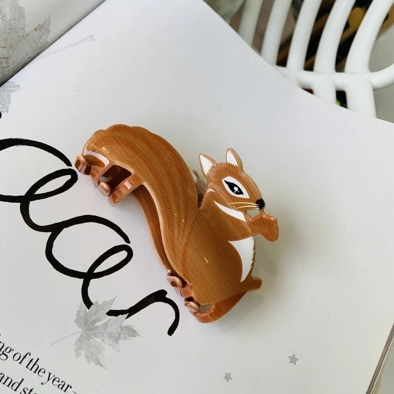 Women’s Minimalist Color Block Arylic Hair Claws